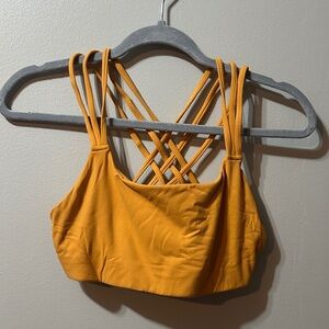Athleta Orange Sports bra